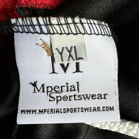 VINTAGE Mperial Sportswear Jordan Pippen Bulls YOUTH KIDS Shorts XL Flu Game‎ - Picture 4 of 11
